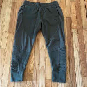 Olive Puma Joggers
